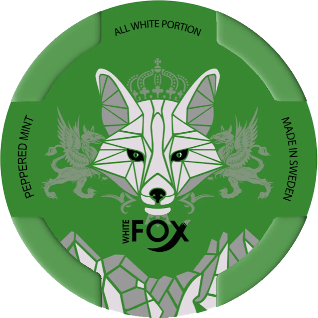 White Fox Peppermint All White 12 mg